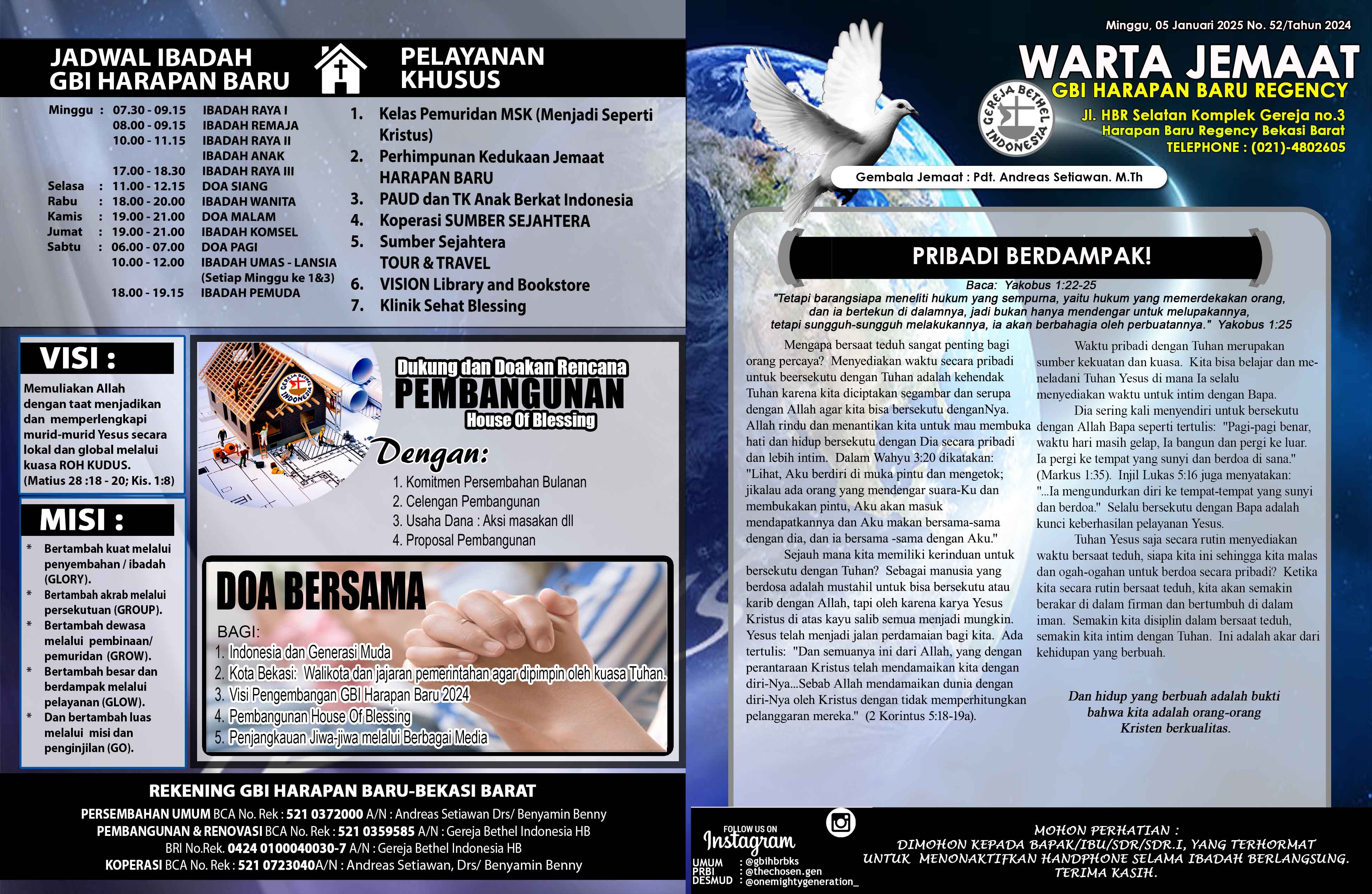 Warta Jemaat GBI Harapan Baru